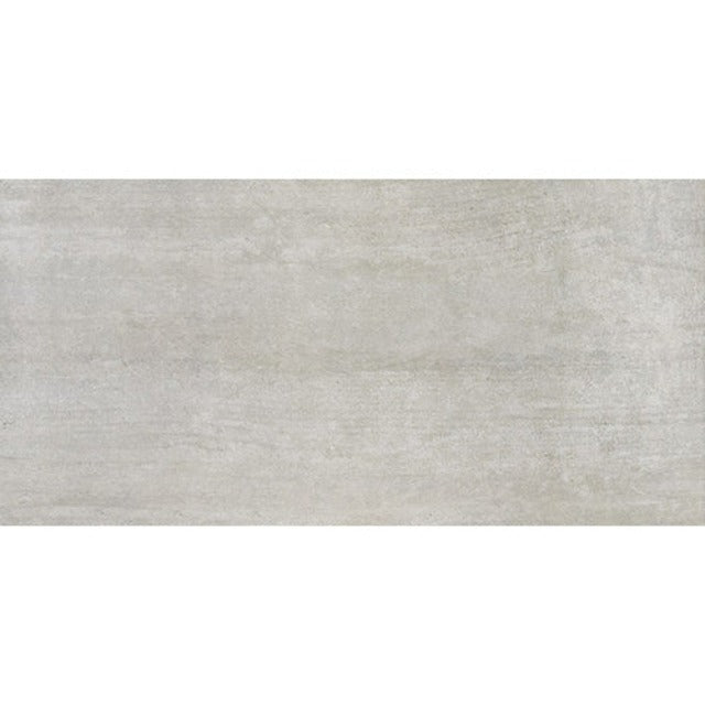 12" x 24" Ames Brooklyn Ash Matte Glazed Ceramic Floor and Wall Tile - In stock in our Edmonton location.  Inspired by New York architecture, this contemporary series provides the ultimate backdrop for a bustling design space  70 Sq. Ft. available. Sold by the Sq. Ft.