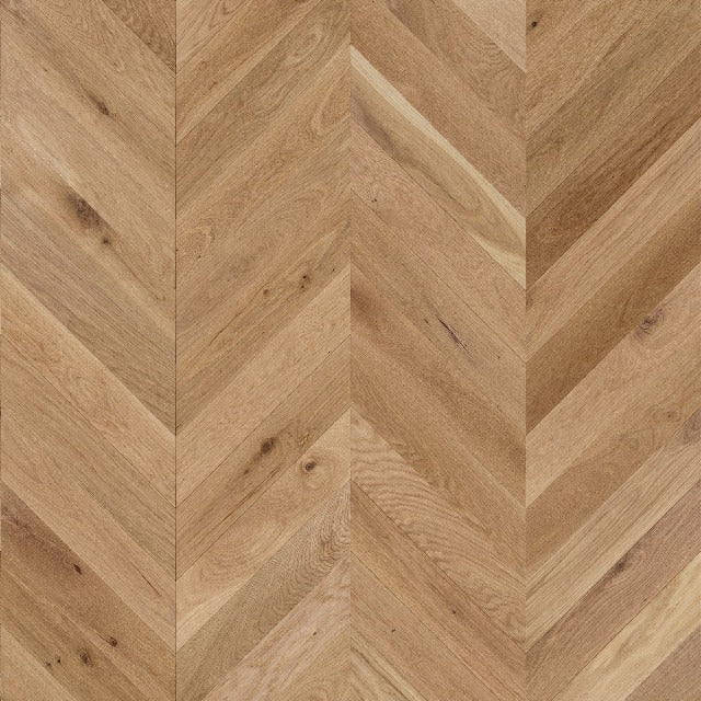 Mirage Chevron Collection, available with install, at Alberta Hardwood Flooring. The pleasing geometry of Chevron brings an unrivaled illusion of movement. Many of the options in this collections, are available in a straight lay format. The species for this collection is White Oak.&nbsp; Please visit our showrooms for more information.&nbsp;
