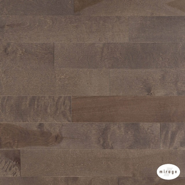 4 1/4" x 3/4 "Mirage Classic Birch Platinum Exclusive Cashmere In Stock at our Edmonton location.  612 Sq Ft. available. Sold by the box. 18 Sq Ft per box.  This is a discontinued product.