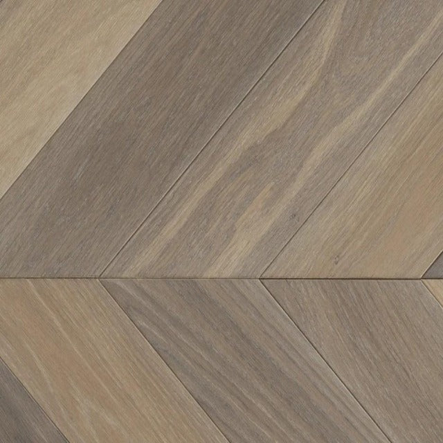 Havwoods Engineered European Oak Smoked Fendi Prime Chevron, a rich oak, in a smoked, oiled finish.  Part of the Design Collection.  Alberta Hardwood Flooring is the exclusive western Canada suppliers of Havwoods products. For more information, on this or other products, please visit our showrooms.