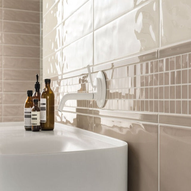 Julian Aria Glazed Ceramic Wall Tile, available with install at Alberta Hardwood Flooring. Visit one of our showrooms to view in person, and to obtain pricing for this product. 