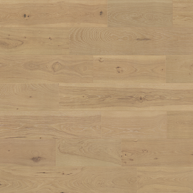 Twelve Oaks Antiques Perspective Grand Hickory Buttercream Engineered Hardwood, available with install, at Alberta Hardwood Flooring.