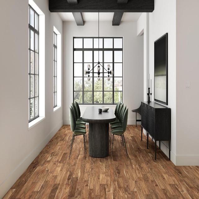 Kentwood Collection : Avenue Engineered Hardwood, available with install, at Alberta Hardwood Flooring. This is a high variation hardwood, with natural characteristics.&amp;nbsp;

Understated elegance informs these classically beautiful floors, designed to harmonize with their surroundings while celebrating the ingrained character of the hardwood. Medium width board in assorted lengths and species, brushed surface treatments.

This collection offers two options: Brushed Walnut Arch Cape, and Brushed Acacia Sant