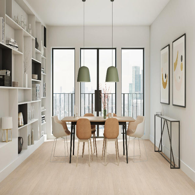Evoke City Center Luxury Vinyl Plank Collection,&amp;nbsp;available at Alberta Hardwood Flooring.

Bring the energy of the city home with City Center, where style meets everyday durability. With a 7" width and brushed surface texture, it’s built for the hustle of residential spaces, multifamily living, or light commercial areas. Featuring a 12mil wear layer and Diamante Shield top coat for superior scratch resistance, all in a sleek low-gloss finish.

The collection contains 8 colors : Bank, Courtyard, Florist,