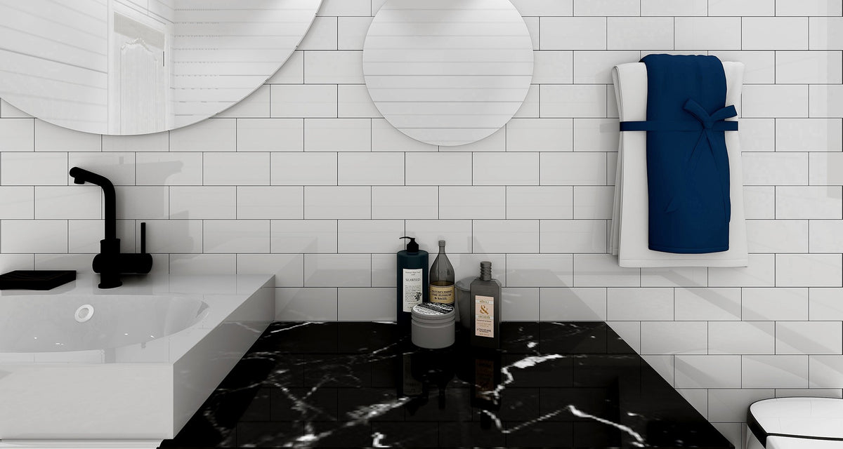 6&quot; x 6&quot; Tierra Sol Contract White Wall Tile