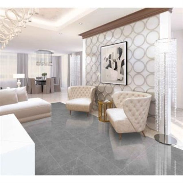 12&quot; X 24&quot;  Ceratec Stone Gatsby Polished Field Tile Art Deco - In stock at our Edmonton location  Elevate your space, with this polished tile.  152 Sq. Ft. availab