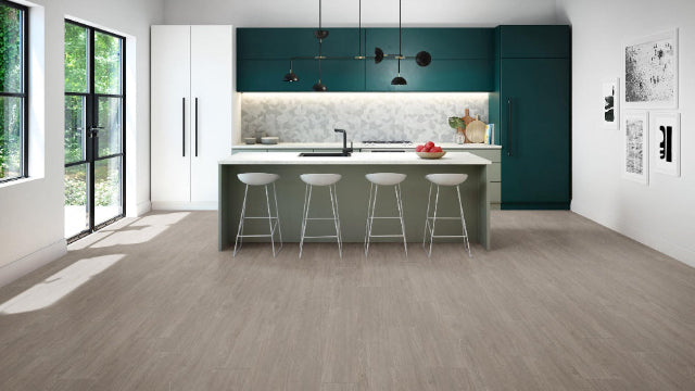 Montane’s wide 7½” planks feature a new wood-embossed, ultra-matte finish and 4-sided color-matched bevels. The European design inspired colorway comes in clean decors with few knots and a beautiful cathedral and rift characteristic.

This collection contains 5 color options : Lucy, Jesslyn, Adeline, Damian and Nolan. Visit Alberta Hardwood Flooring.
