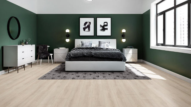 Montane’s wide 7½” planks feature a new wood-embossed, ultra-matte finish and 4-sided color-matched bevels. The European design inspired colorway comes in clean decors with few knots and a beautiful cathedral and rift characteristic.

This collection contains 5 color options : Lucy, Jesslyn, Adeline, Damian and Nolan. Visit Alberta Hardwood Flooring.