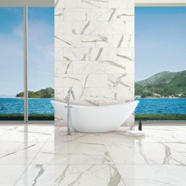 C &amp;amp; S I Marmi Floor and Wall Tile&amp;nbsp; available with install, at Alberta Hardwood Flooring.&amp;nbsp;

Classic marble look, in 3 options : Calacatta Oro, Carrara, and Staturario.




Floor &amp;amp; Wall Tile

Commercial Rating

Residential

R9 Slip rating (Matte Only)

DCOF&amp;gt;0.42 (Matte Only)

Frost Proof

V3 – High degree of colour variation

Visit our showrooms to view these products, and for more details.&amp;nbsp;