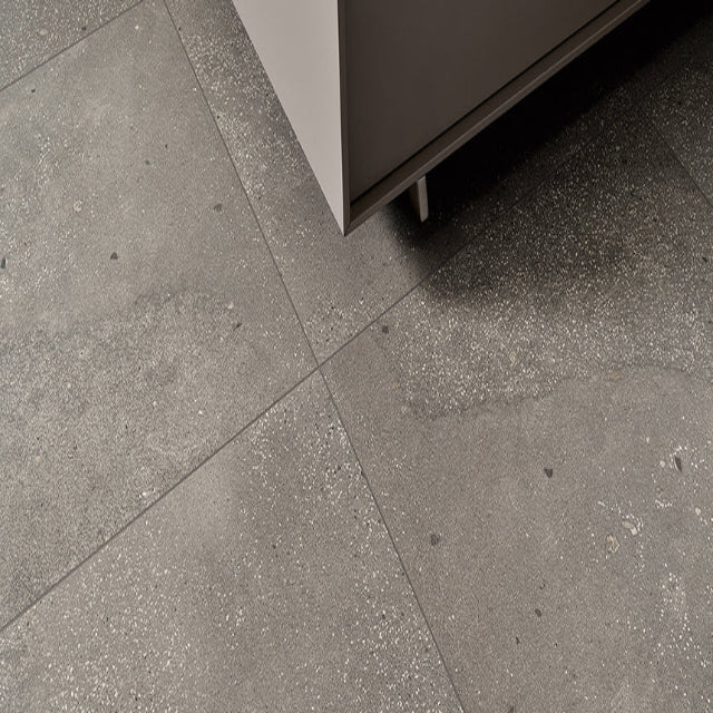 Olympia I Cocci Matte Floor and Wall Tile,&amp;nbsp; available with install, at Alberta Hardwood Flooring. &amp;nbsp;Visit one of our showrooms to view in person, and to obtain pricing for this product.&amp;nbsp;

A collection inspired by a flooring that comes from the early 1900s when cement began to be used as a binder for renovation work, but pieces of marble or recycled material were used as insets.
The collection features a base tile available in 4 colours with the same &quot;gravelly&quot; patterns present on the decorativ