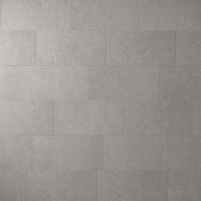 Torlys EverTile™ Premier Metro Grey Luxury Vinyl, a wide plank, low sheen floor available at Alberta Hardwood Flooring.