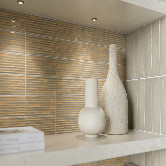 Tierra Sol The Casablanca Wall Tile, available with install. Visit our showrooms for product details.&amp;nbsp;
With the intention of paying tribute to two of our most acclaimed collections, Zellige and Fez, this new collection is born: Casablanca. Adobe, rich textures, and vibrant colors shape this collection with a distinctly handcrafted look