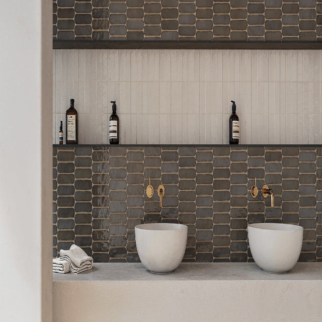 Tierra Sol The Casablanca Wall Tile, available with install. Visit our showrooms for product details.&amp;nbsp;
With the intention of paying tribute to two of our most acclaimed collections, Zellige and Fez, this new collection is born: Casablanca. Adobe, rich textures, and vibrant colors shape this collection with a distinctly handcrafted look.&amp;nbsp;