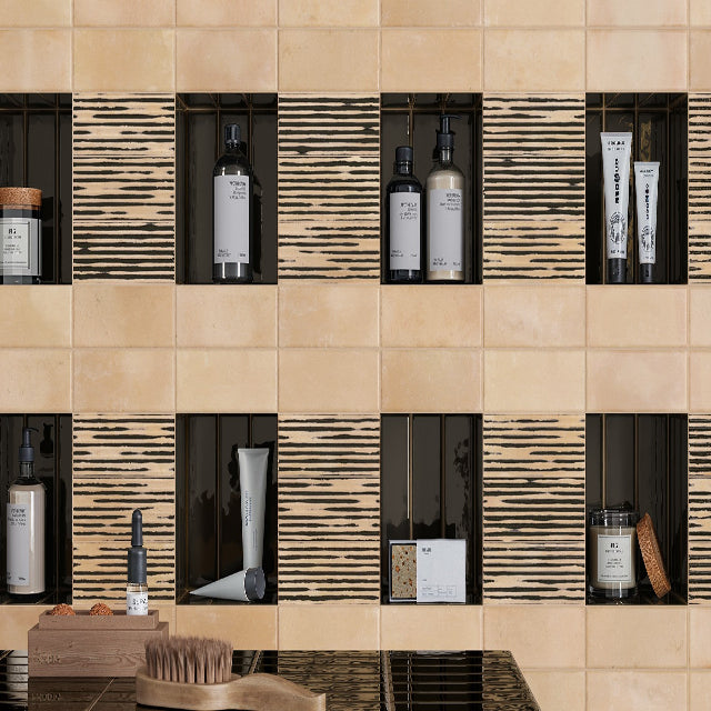 Tierra Sol The Casablanca Wall Tile, available with install. Visit our showrooms for product details.&amp;nbsp;
With the intention of paying tribute to two of our most acclaimed collections, Zellige and Fez, this new collection is born: Casablanca. Adobe, rich textures, and vibrant colors shape this collection with a distinctly handcrafted look.&amp;nbsp;