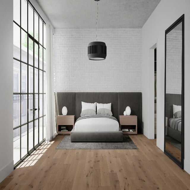 Kentwood Collection : Ranchlands Brushed Engineered Oak, Available with install, at Alberta Hardwood Flooring.   Visit our showrooms to view this collection, and for product specifics. 