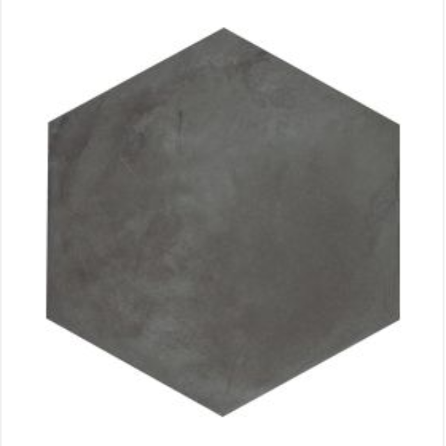 Ames Terra Hexagon Matte Porcelain Wall and Floor Tile, in stock in Edmonton Alberta Hardwood Flooring.