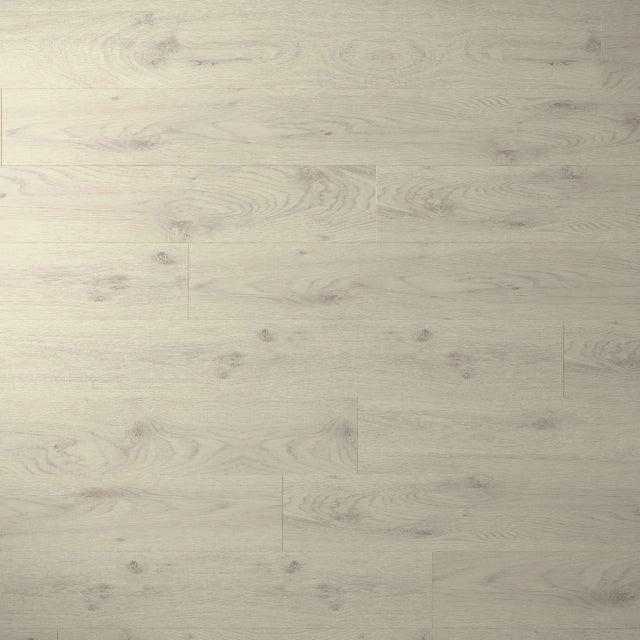 Light beige wood flooring planks with a natural grain pattern and subtle knots.
Available with install at Alberta Hardwood Flooring. 