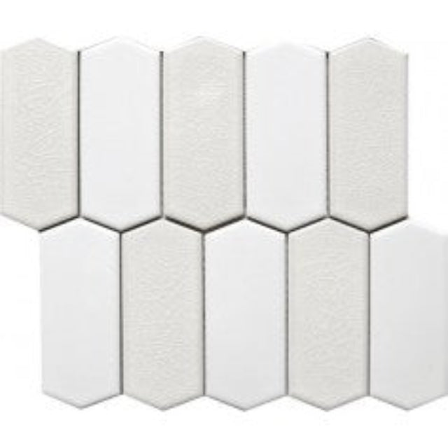 Tierra Sol Pier Glazed Mosaic Wall Tile, available with install at Alberta Hardwood Flooring.

Pier is a glazed mosaic in a unique shape with beautiful modern tones. Create a new atmosphere without sacrificing functionality, ease of cleaning and durability, and is available in 5 color options

For details about this product, and more visit our showrooms. 