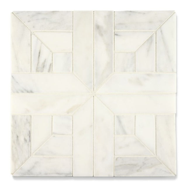 Ann Sacks Willow Heights Marble Mosaic by Studio McGee - Alberta