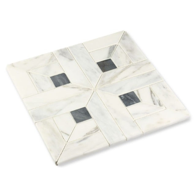 Ann Sacks Willow Heights Marble Mosaic by Studio McGee - Alberta