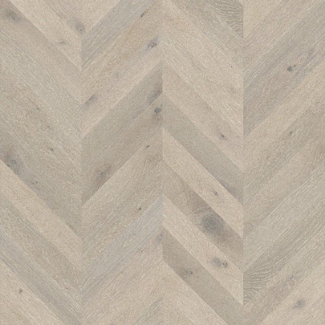 Mirage Chevron Collection, available with install, at Alberta Hardwood Flooring. The pleasing geometry of Chevron brings an unrivaled illusion of movement. Many of the options in this collections, are available in a straight lay format. The species for this collection is White Oak.&amp;nbsp; Please visit our showrooms for more information.&amp;nbsp;