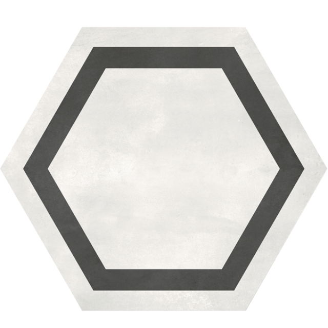 Ames Form Series Floor and Wall Tile, available at Alberta Hardwood Flooring. Visit one of our showrooms to view in person, and to obtain pricing for this product.

Elegant glazed porcelain in a stunning deco designs. This collection offers 2 options : Square and Hexagon tile.