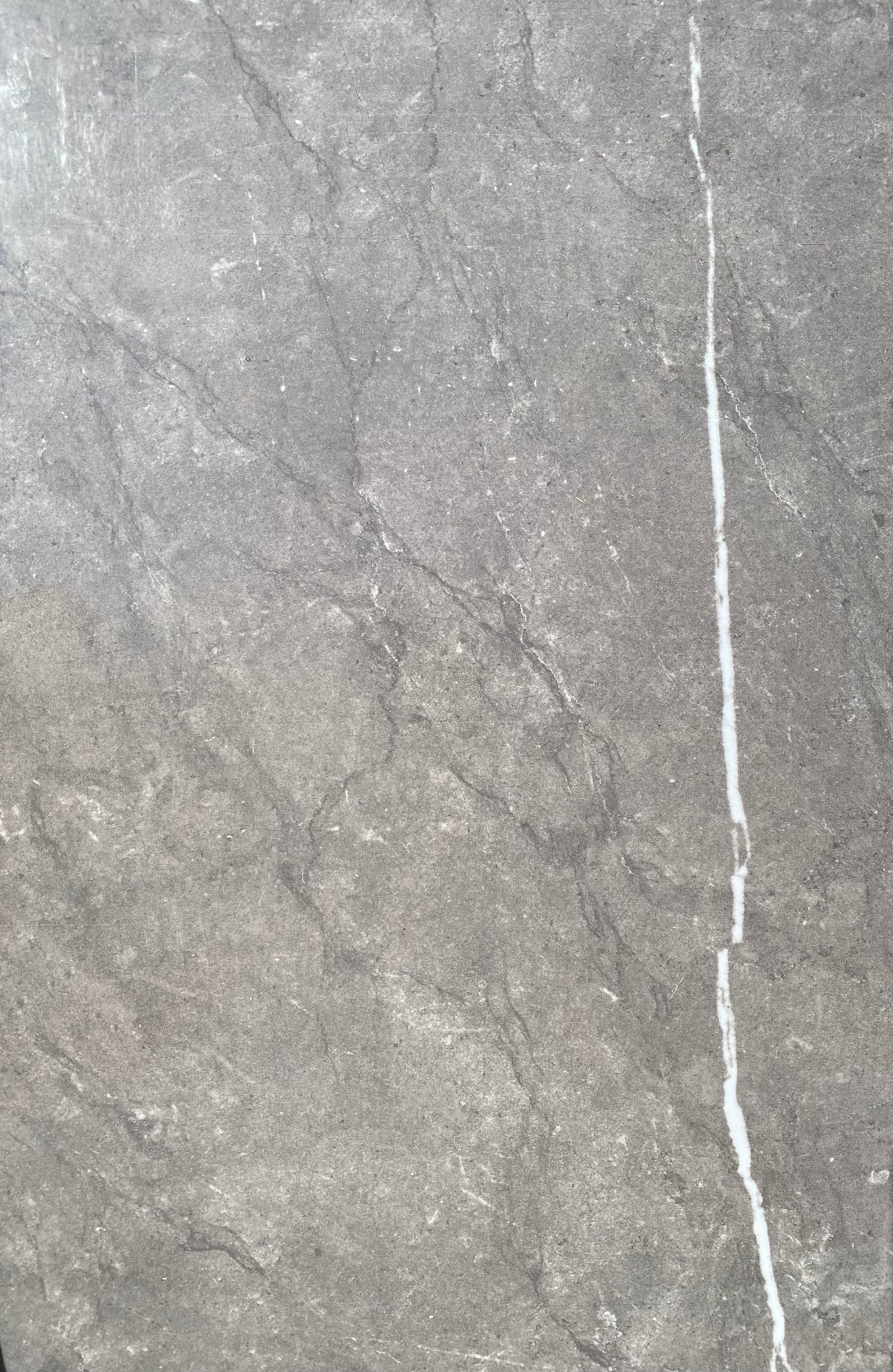 12" X 24" Tierra Sol Torino Argento Wall and Floor Tile, In Stock in our Edmonton location.  A large format tile, in a veined grey. 