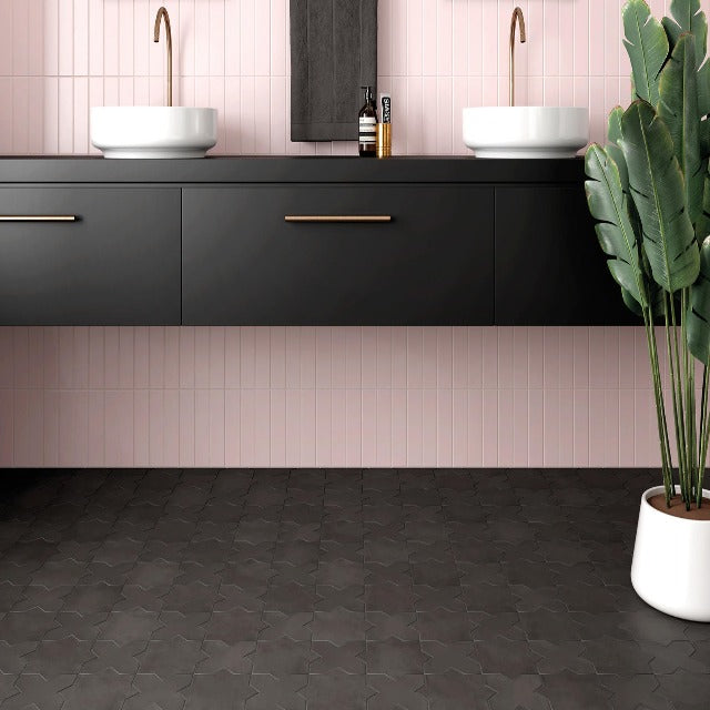 Centura Kasbah Matte Porcelain Floor and Wall Tile, available with install, at Alberta Hardwood Flooring.  Shown is a selection of color options, for the full range, please visit our showrooms. 