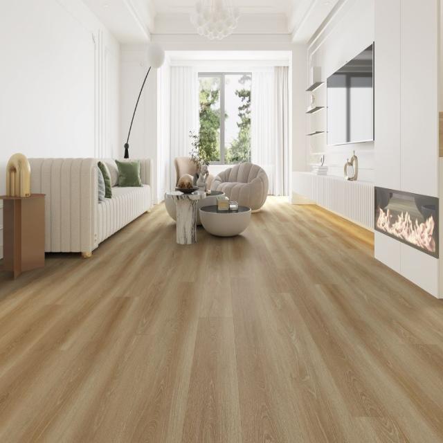 Sunrise, from The Ethos Aqua Guard Laminate collection, available exclusively at Alberta Hardwood Flooring. Visit our showrooms for detailed product information, and pricing.&amp;nbsp;

The Ethos Aqua Guard Collection, a 100% Waterproof, PVC free laminate. With colors inspired by natures beauty, that will complement both contemporary and classic interiors., in a Matt finish.&amp;nbsp; Aqua Guard is built with a robust core, each plank resists wear, dents and fading with a realistic texture and feel.&amp;nbsp;

Easy to 