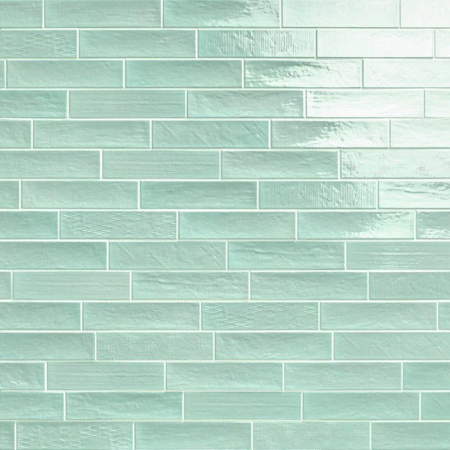 Saltillo 2&quot; X 10&quot; Chic Sky Wall Tile, available with install, at Alberta Hardwood Flooring.