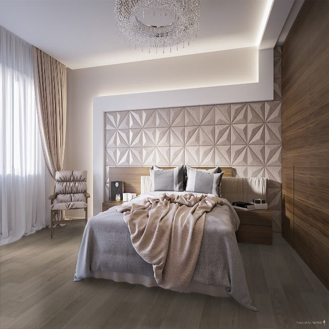 Havwoods Engineered European Oak Brushed Bandol Classic Pureplank a natural oak, that is a click together floor with a matt, lacquered finish. Part of the Purplank collection.  Alberta Hardwood Flooring is the exclusive western Canada suppliers of Havwoods products. For more information, on this or other products, please visit our showrooms.