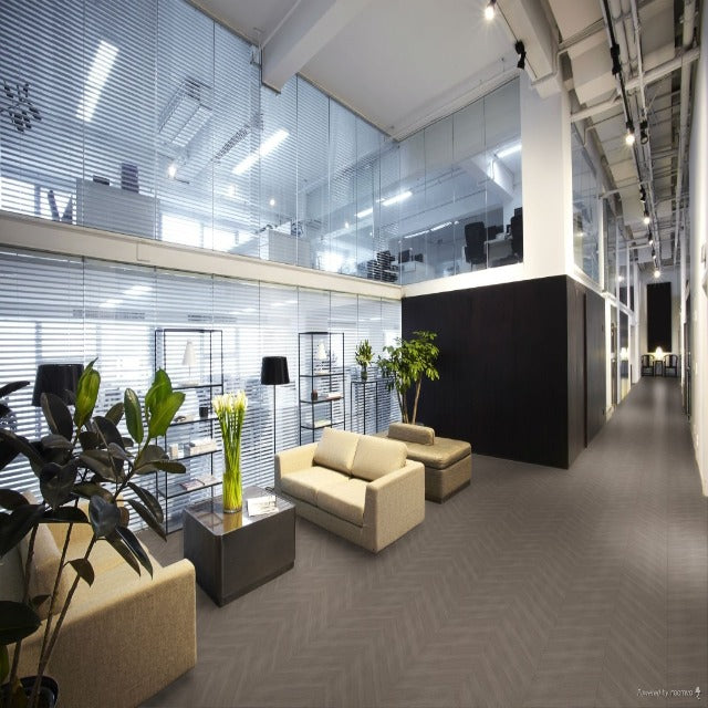 Havwoods Engineered European Oak Smoked Fendi Prime Chevron, a rich oak, in a smoked, oiled finish.  Part of the Design Collection.  Alberta Hardwood Flooring is the exclusive western Canada suppliers of Havwoods products. For more information, on this or other products, please visit our showrooms.