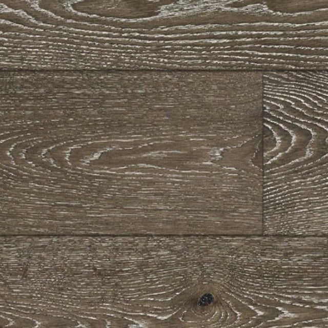 Havwoods Engineered European Oak Brushed Avalon Classic Pureplank, a dark grey oak, that is a click together floor with a matt, lacquered finish. Part of the Purplank collection.  Alberta Hardwood Flooring is the exclusive western Canada suppliers of Havwoods products. For more information, on this or other products, please visit our showrooms.