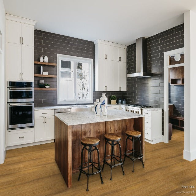 Katie, from the Ethos Legacy WPC LVP Luxury Vinyl Plank collection, available at Alberta Hardwood Flooring. 