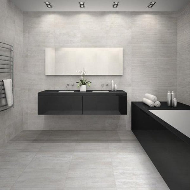 12&quot; X 24&quot; Tierra Sol Abitare Remake Porcelain Tile, available with install, at Alberta Hardwood Flooring. 