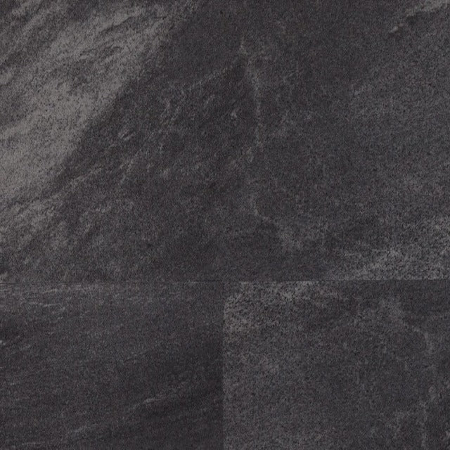 Evertile Premier Anthracite Vinyl Tile, a large format authentic tile, available at Alberta Hardwood Flooring.