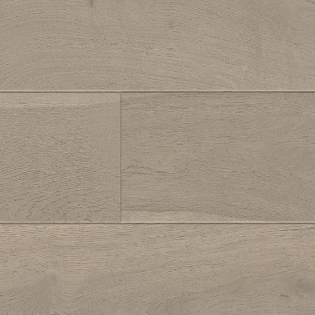 Fuzion Coastline European Oak Wire Brushed Whisper Waves, available with install, at Alberta Hardwood Flooring.