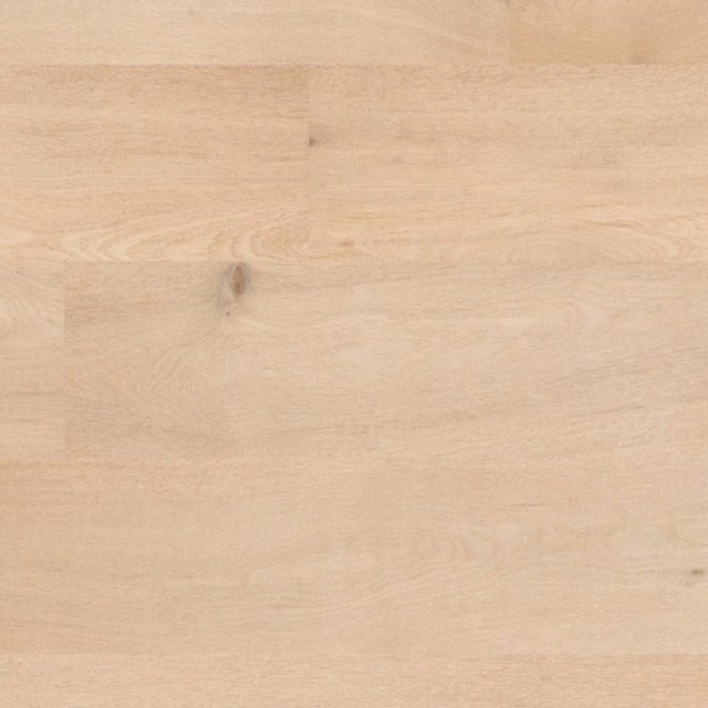 Fuzion Prairie Storm White Oak Wire Brushed April Snow, available with install, at Alberta Hardwood Flooring.