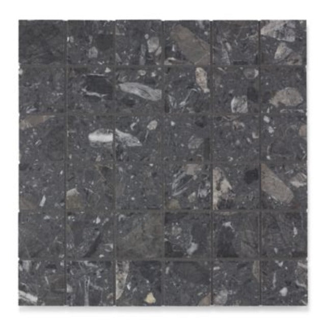 Ann Sacks Terrazzo Renata Wall and Floor Tile, available with install, at Alberta Hardwood Flooring.