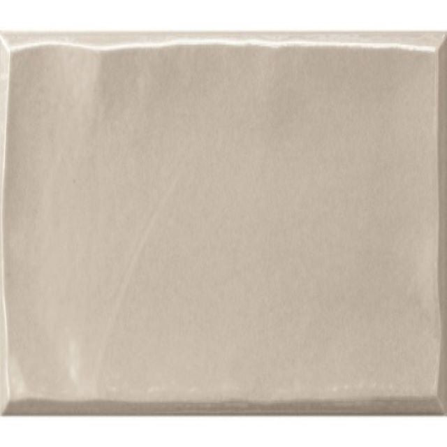 Ames 5" x 10" Trend Majolica Sand Ceramic Gloss Wall Tile