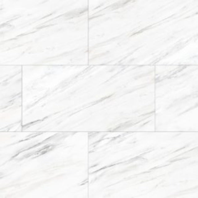 Twelve Oaks SolidCore Ultra 5G White Veil Luxury Vinyl Tile, available with install, at Alberta Hardwood Flooring.