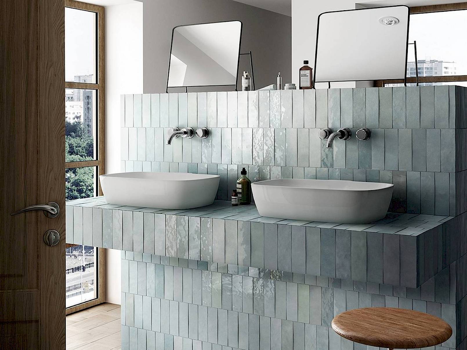 Centura Artisan Glossy Aqua Wall Tile 2 5x8 Alberta Hardwood centura-artisan-glossy-aqua-wall-tile-2-5x8-alberta-hardwood