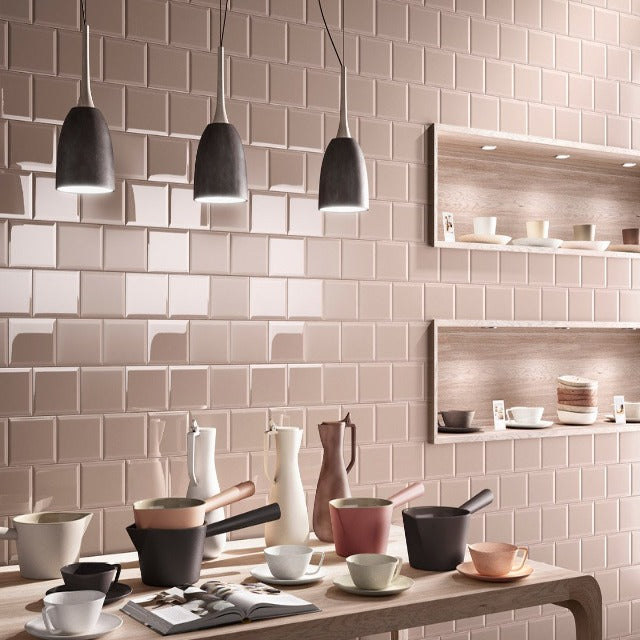Ames Cento Subway Wall Tile available, with install, at Alberta Hardwood Flooring.