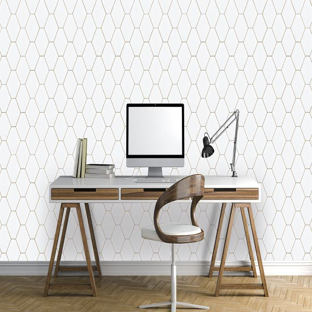 Ames Elong Hex Matte or Glossy Wall Tile, available with install, at Alberta Hardwood Flooring.