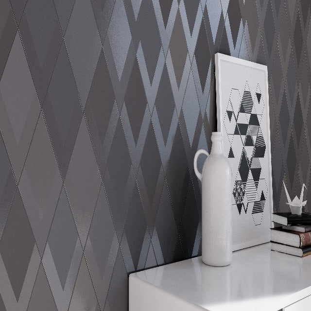 Tierra Sol Flow Diamond Glazed Floor and Wall Tile, available with install at Alberta Hardwood Flooring.