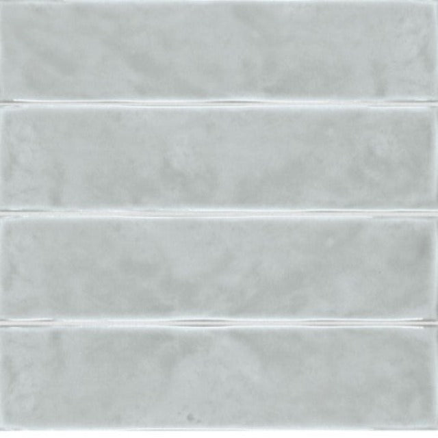 3" x 12" Ames Marlow Smoke Glossy Wall Tile, available with install, at Alberta Hardwood Flooring.