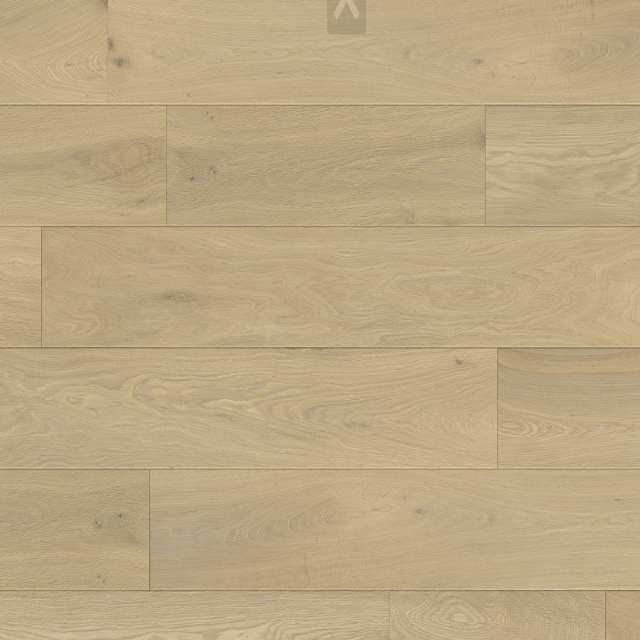 Fuzion Canvas White Oak Wirebrushed Moderna, available with install, at Alberta Hardwood Flooring.