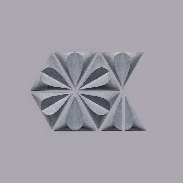 Kaza Seed Concrete Matte 3D Wall Tile, available with install, at Alberta Hardwood Flooring. 